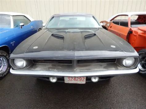 graveyard carz for sale 2023|1970 Cuda 340 4 Speed Quadruple Black Graveyard。